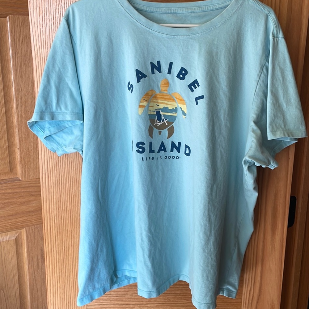 Life is Good Sanibel Island Tshirt